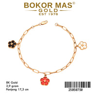 Gelang Rantai Vensy Bunga Warna - 8K - 25050750
