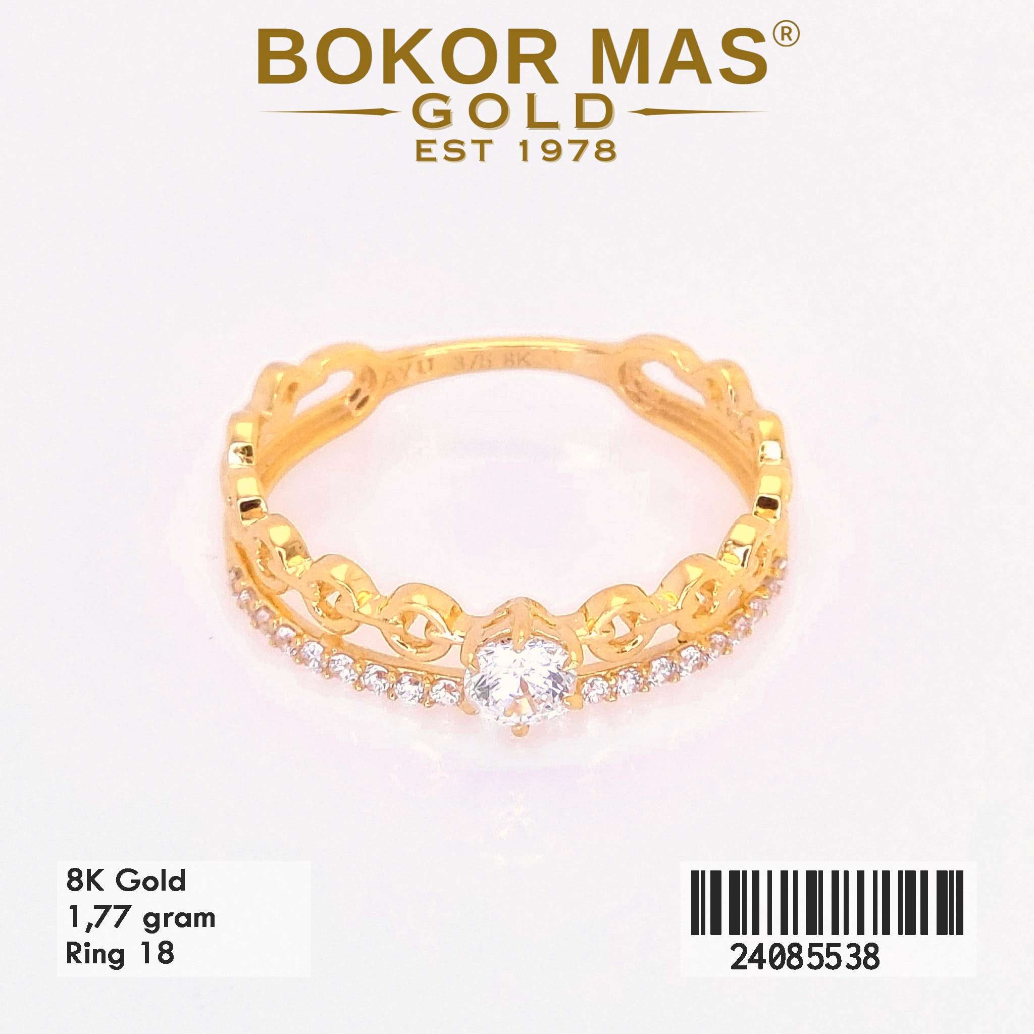 Cincin Variasi Permata - 24085538 - 8K