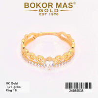 Cincin Emas  Variasi Permata - 24085538 - 8K