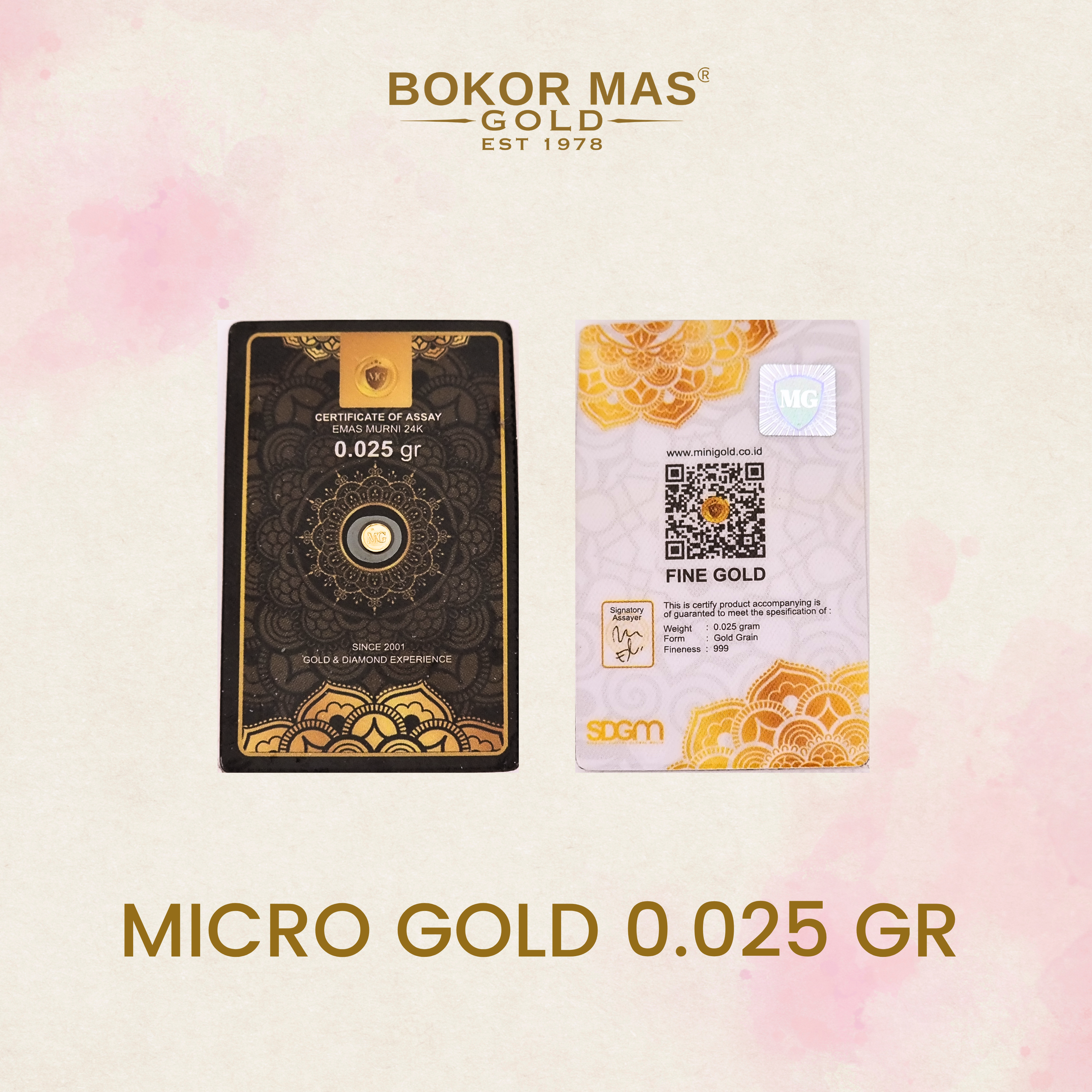 LOGAM MULIA MINI GOLD 999 24K