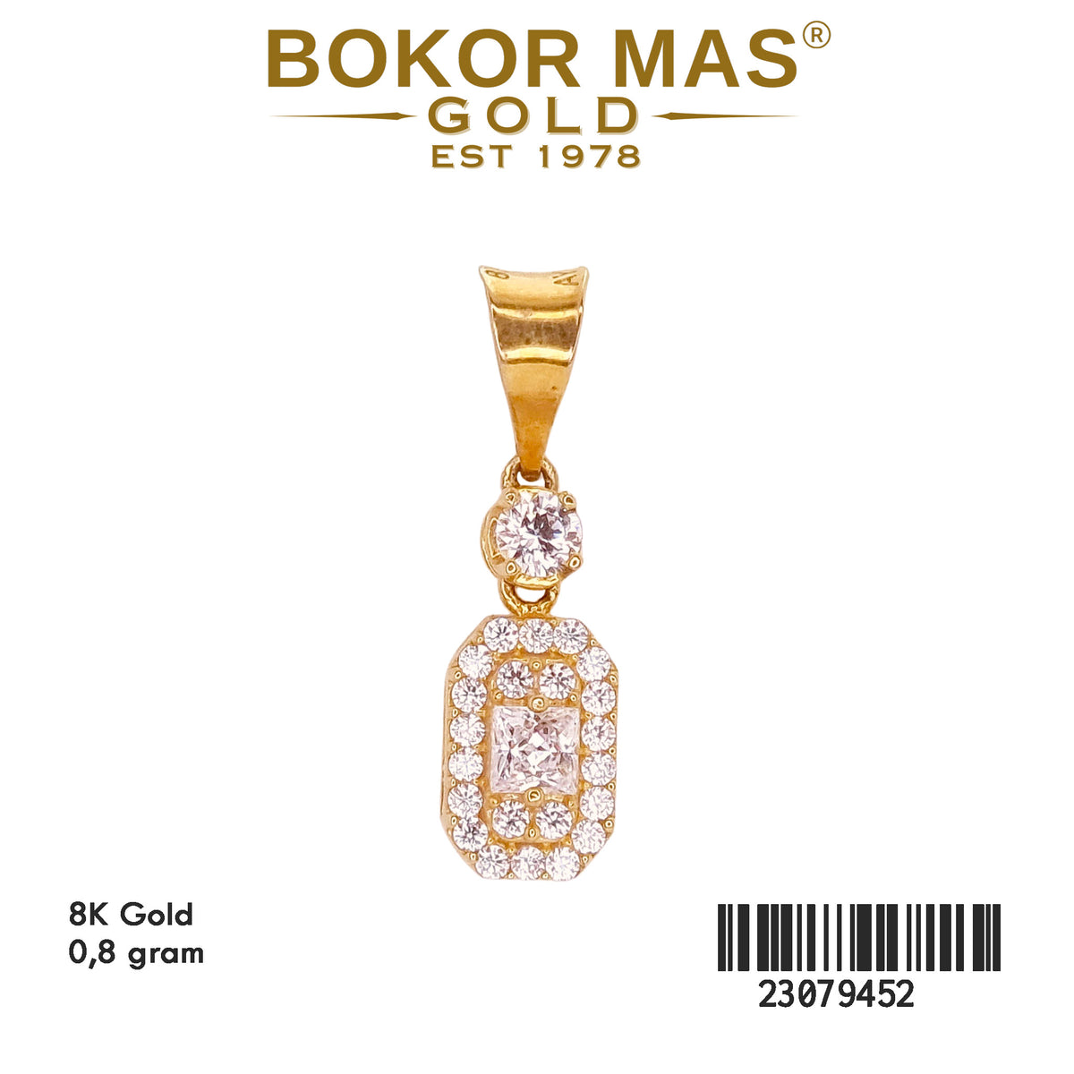 Liontin Variasi Permata - 23079452 - 8K
