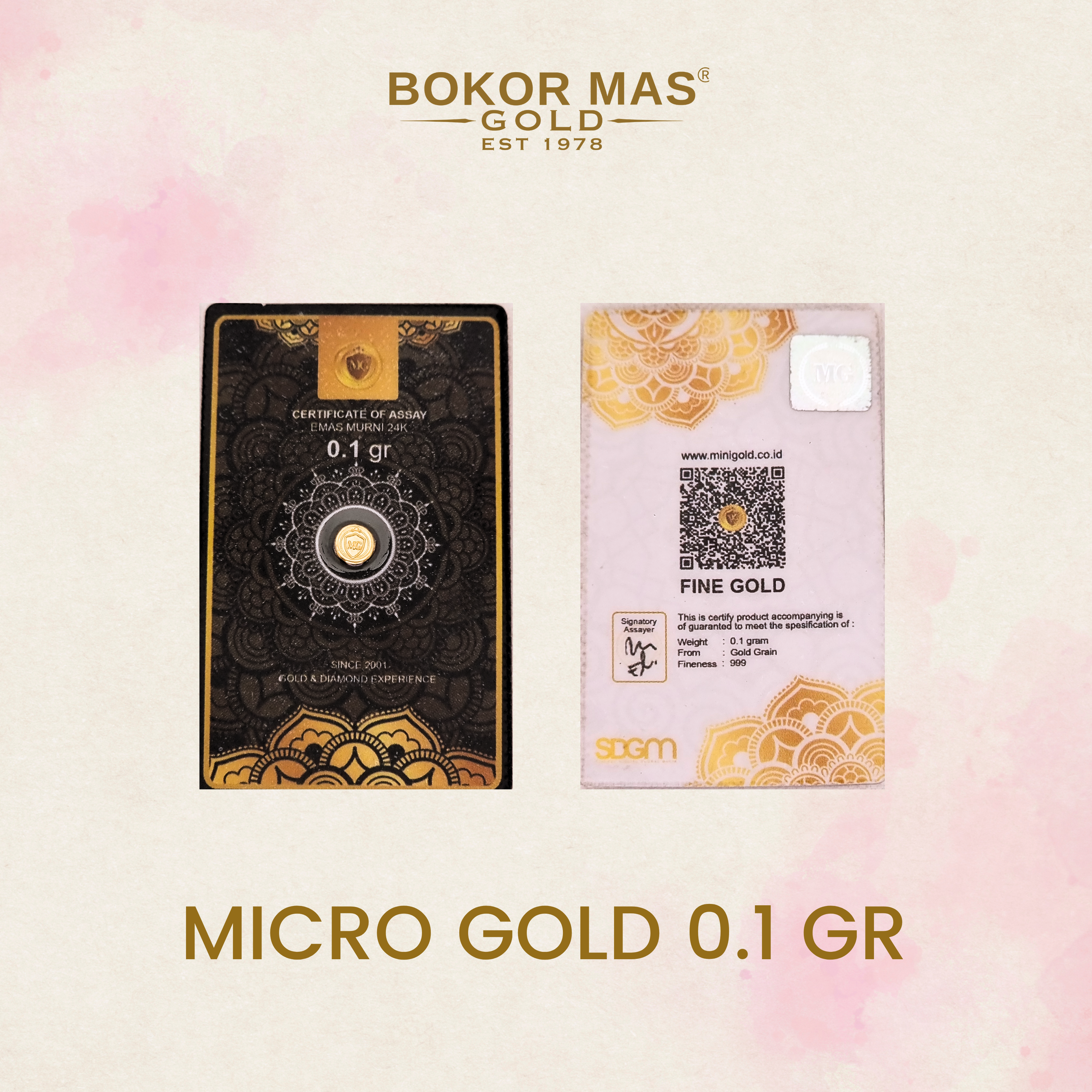 LOGAM MULIA MINI GOLD 999 24K
