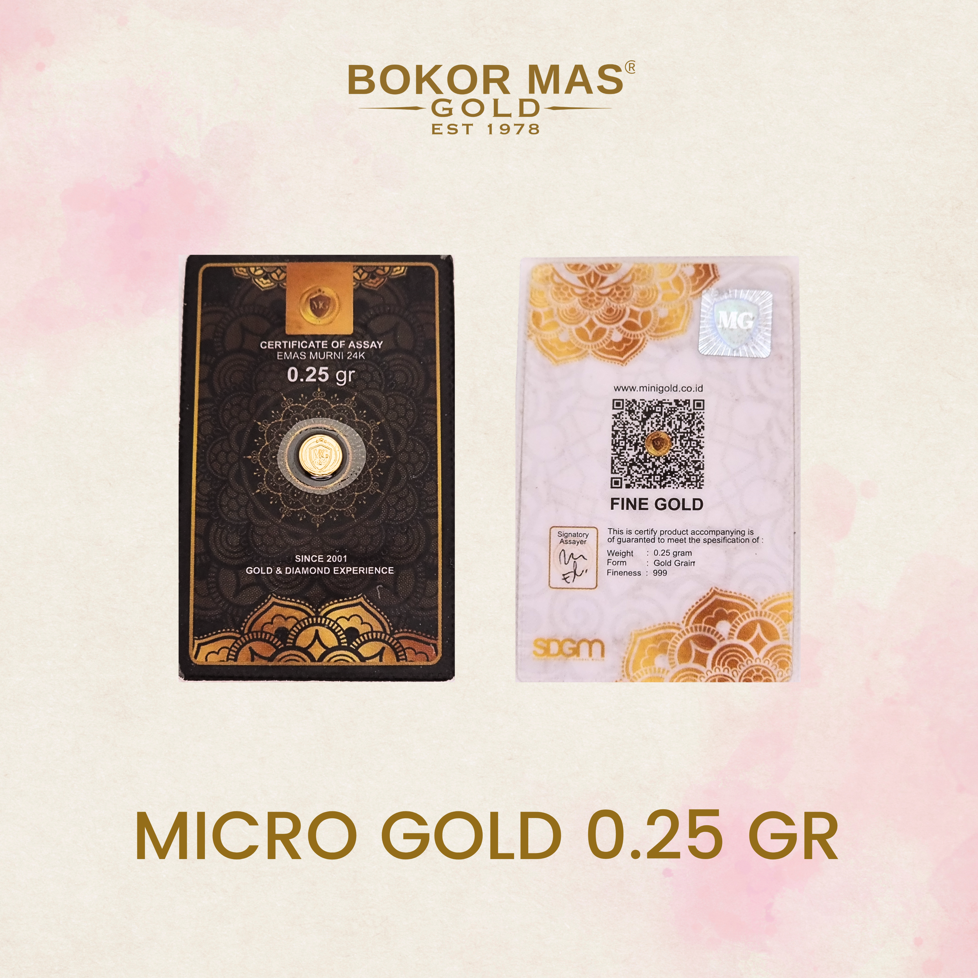 LOGAM MULIA MINI GOLD 999 24K