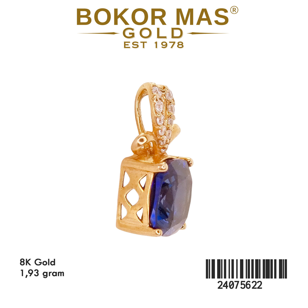 Liontin Permata Biru - 24075622 - 8K