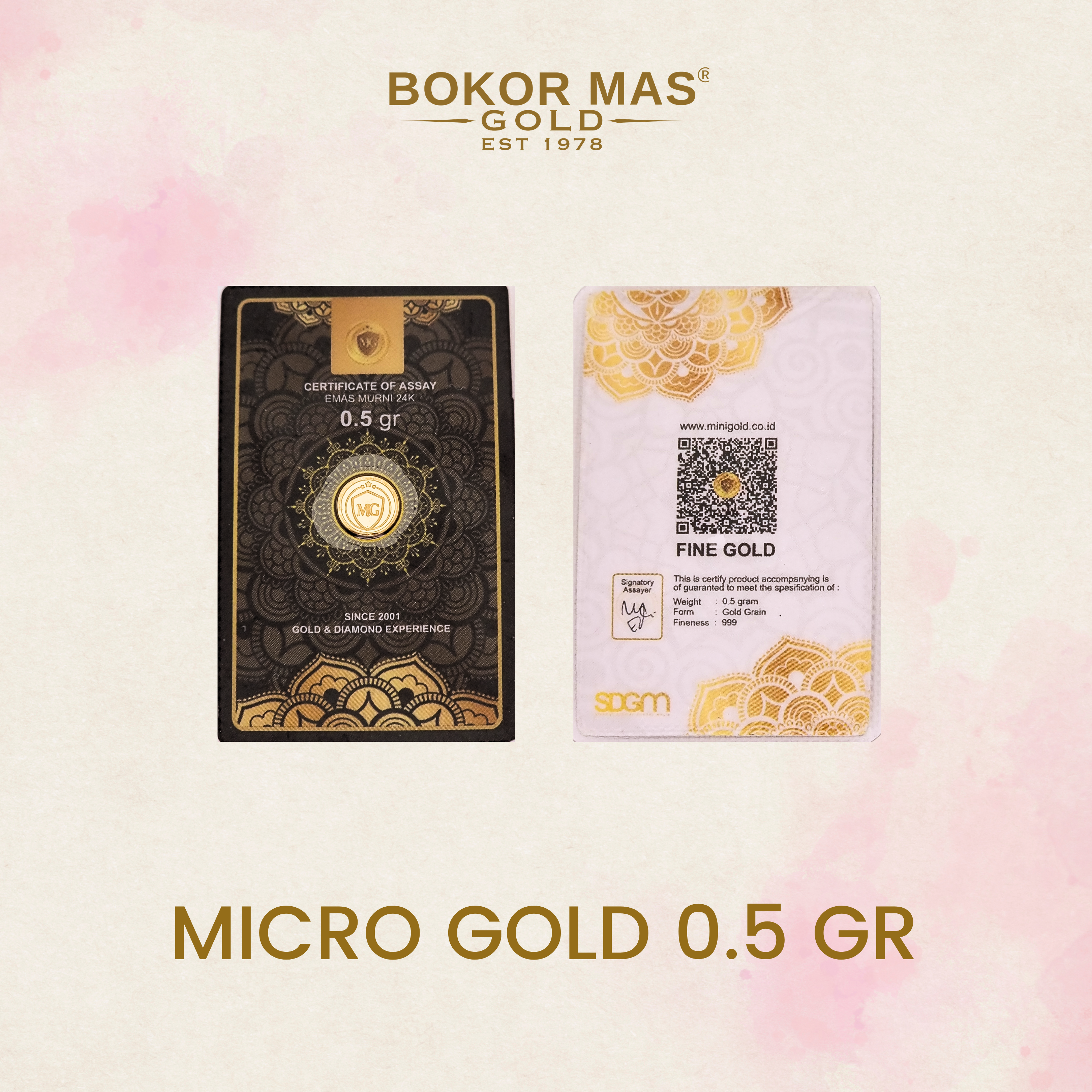 LOGAM MULIA MINI GOLD 999 24K