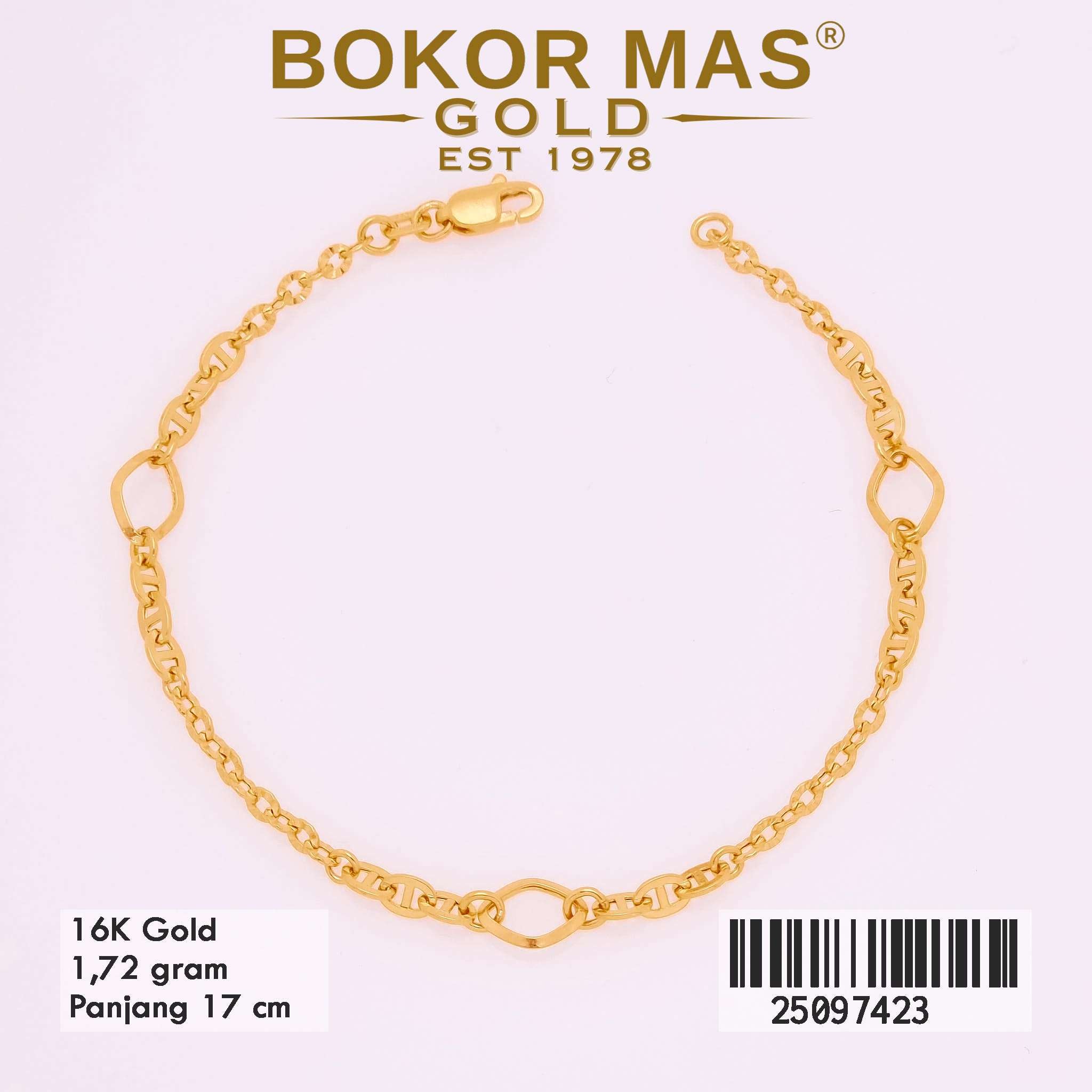  Gelang Rantai Variasi - 25097423 - 16K