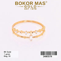 Cincin Emas  Variasi Permata - 24085570 - 8K