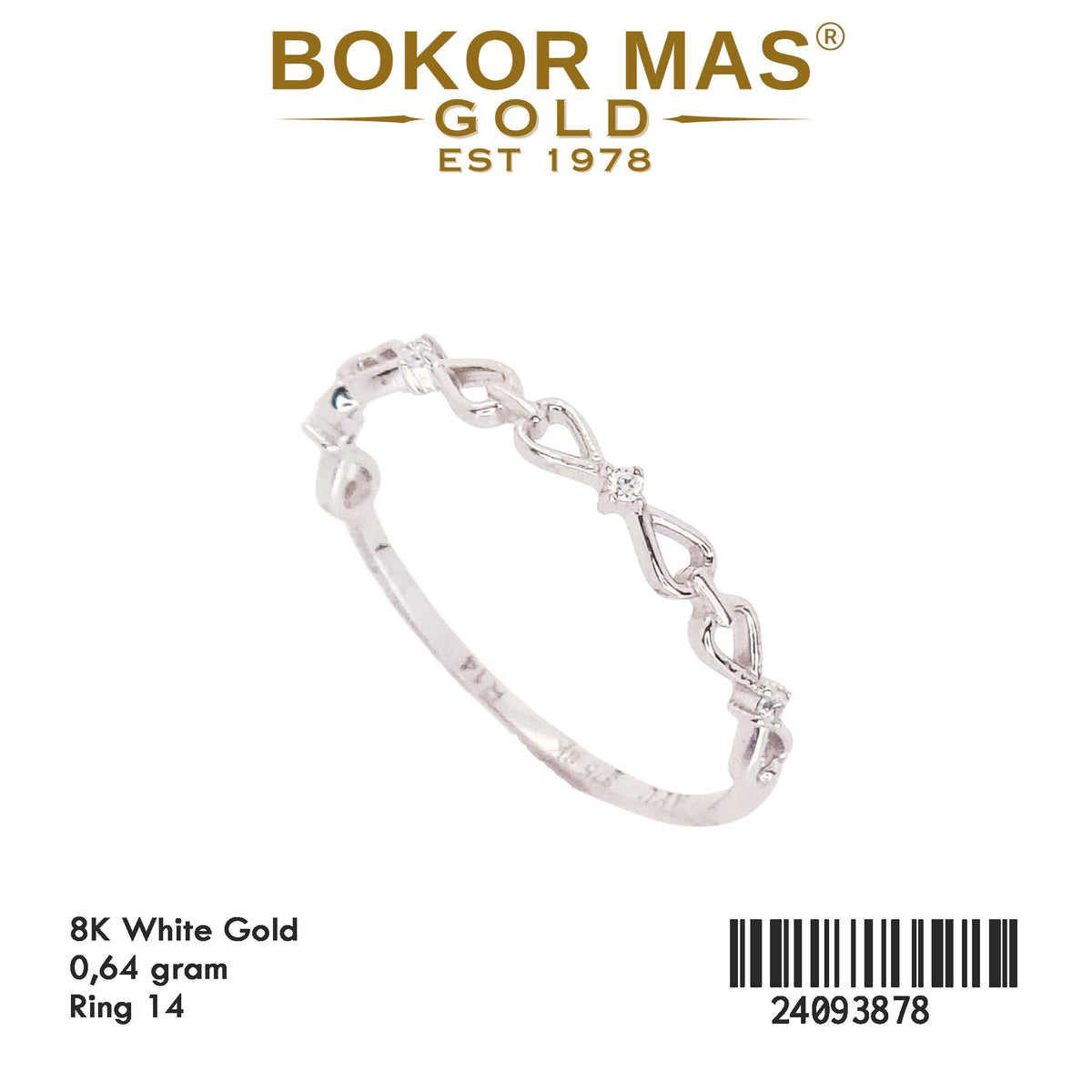Cincin Model Permata - 24093878 - 8K