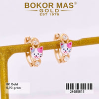 Anting Emas  Anak Klip Variasi Boneka Dg - 24085815 - 8K