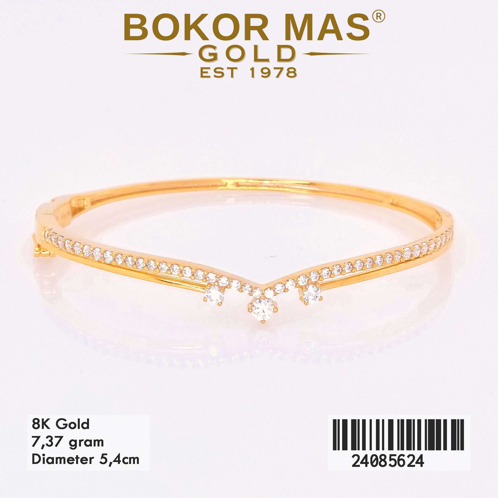 Gelang Bangkok Variasi Permata - 24085624 - 8K