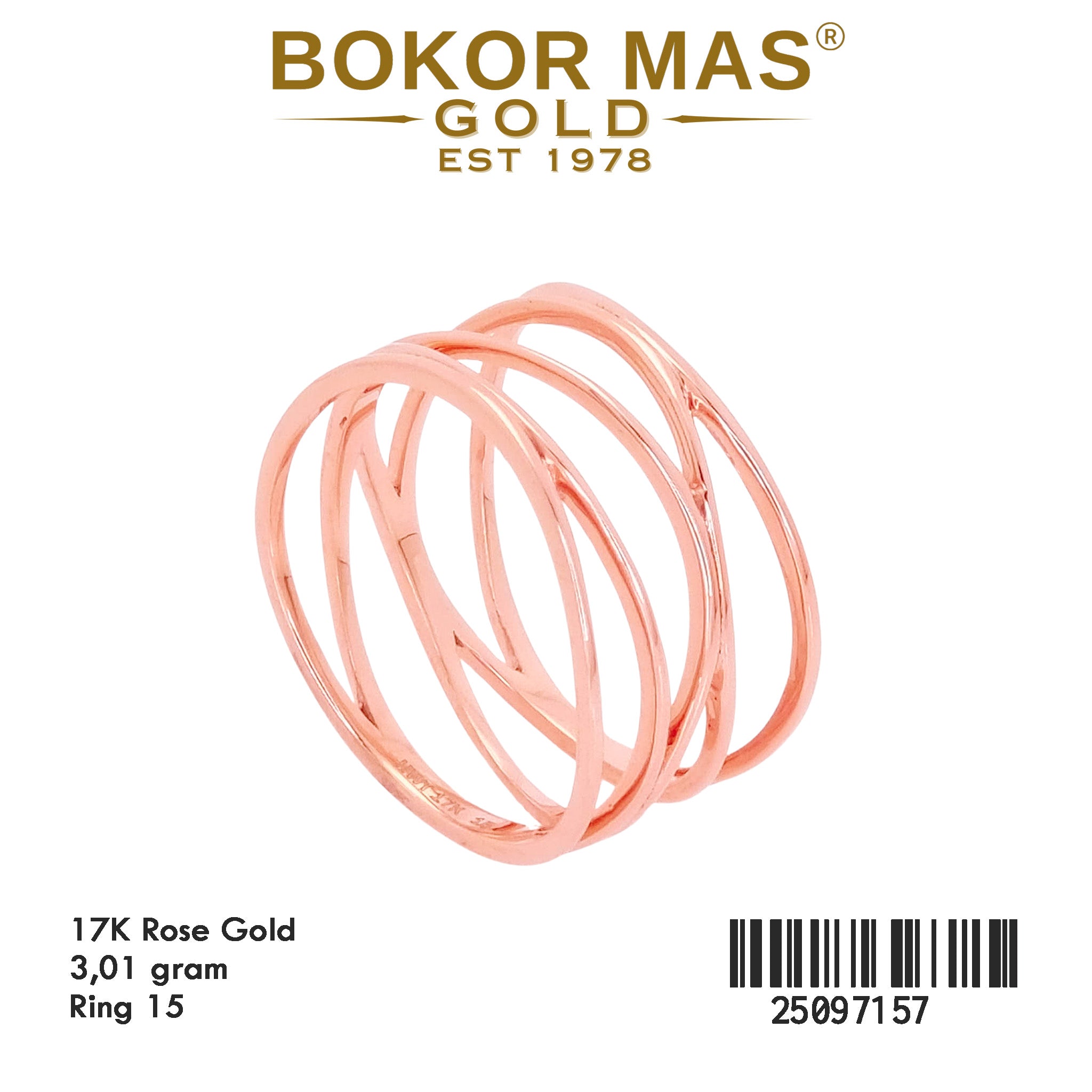 Cincin Variasi Rose - 25097157 -   17K