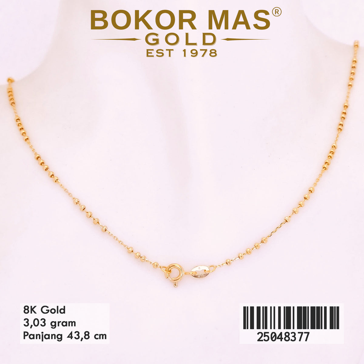 Kalung Variasi Tanpa Permata - 25048377 - 8K