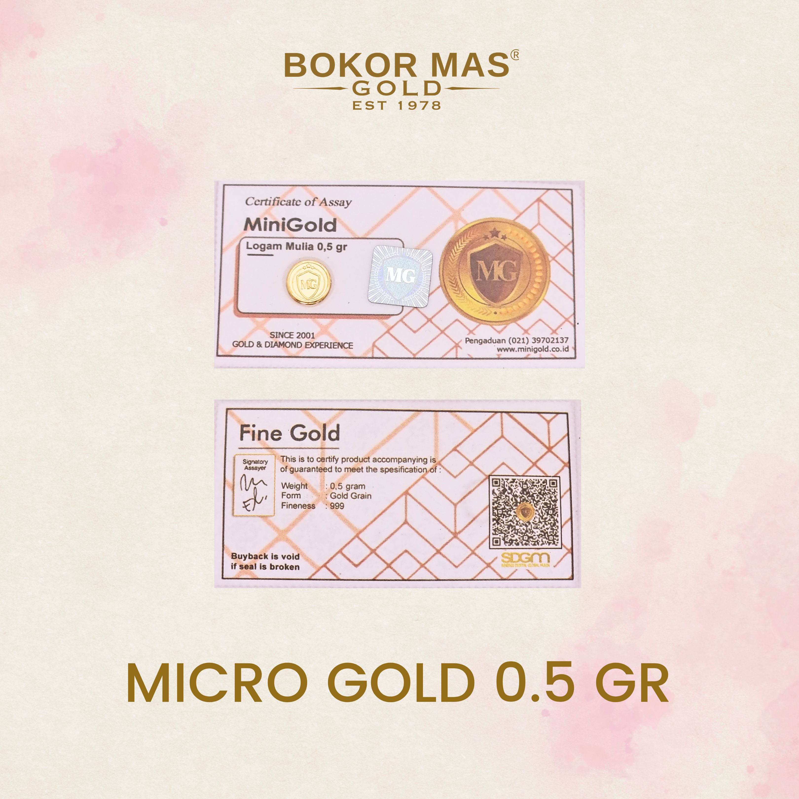 LOGAM MULIA MINI GOLD 999 24K