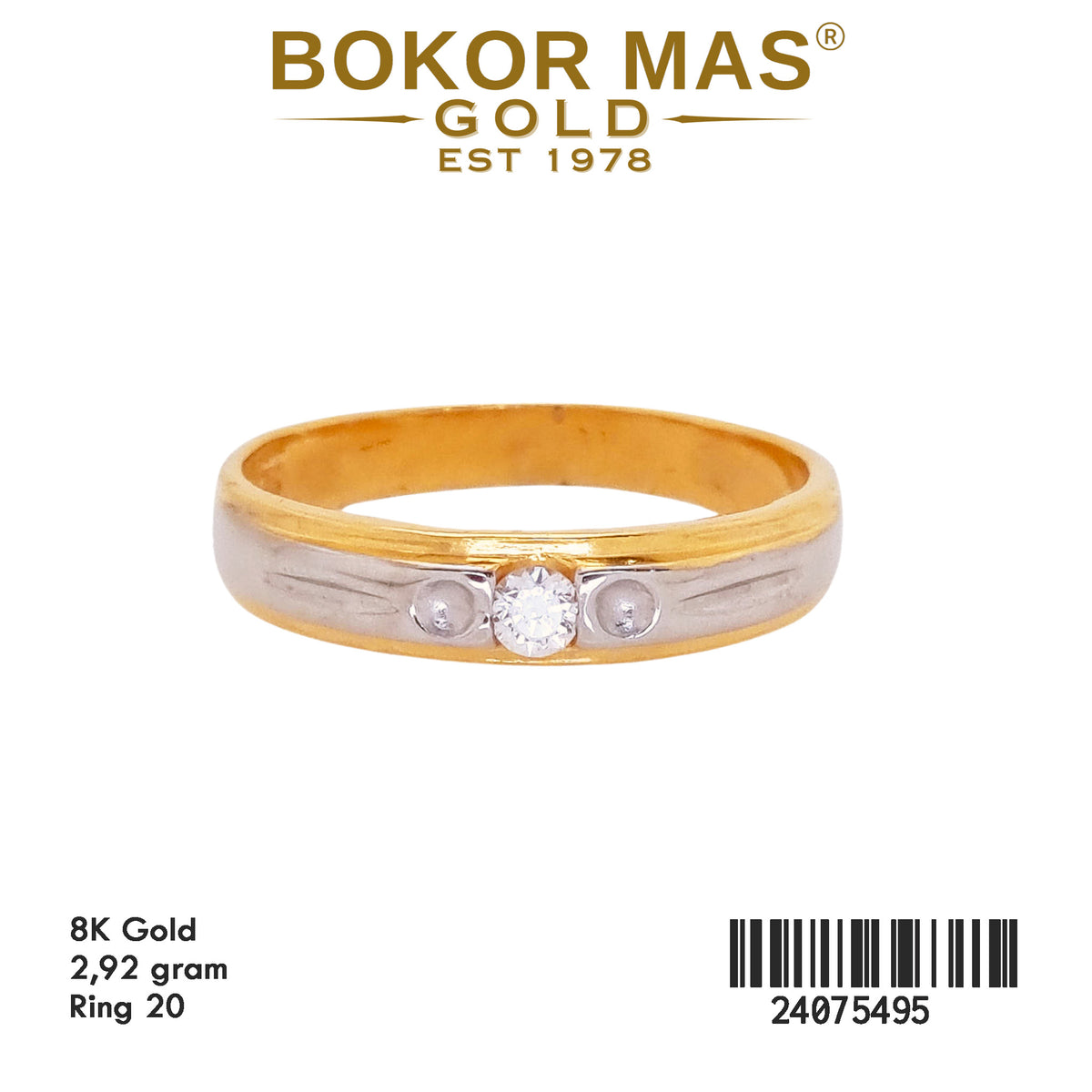 Cincin Nikah Permata - 24075495 - 8K