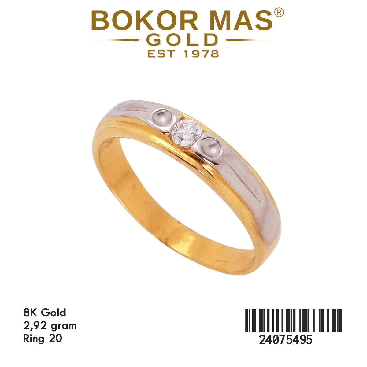 Cincin Nikah Permata - 24075495 - 8K