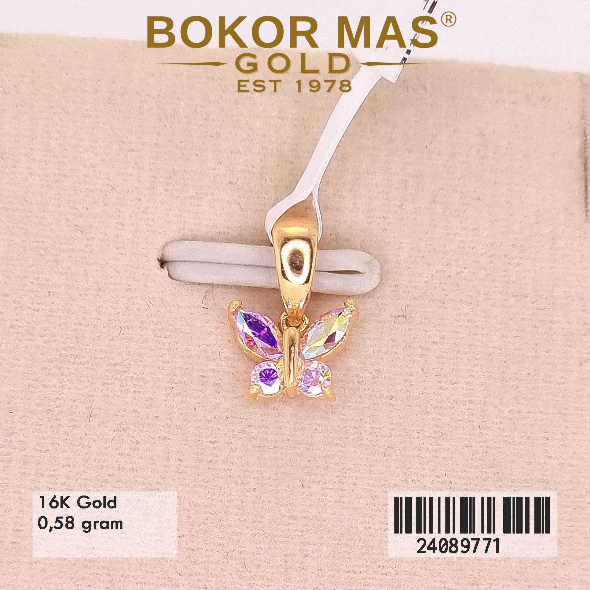 Liontin Variasi Kupu - 24089771 - 16K
