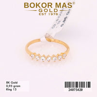 Cincin Emas Variasi Listring - 24075420 - 8K