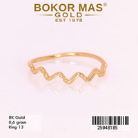 Cincin Emas Variasi Tanpa Permata - 25048185 - 8K