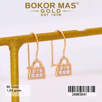 Anting Emas  Variasi Bag Stone - 24085841 - 8K