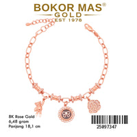Gelang Rantai Variasi Mainan Cat Rose - 25097347 - 8K