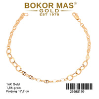 Gelang Rantai Variasi Hermei - 25008199 - 16K