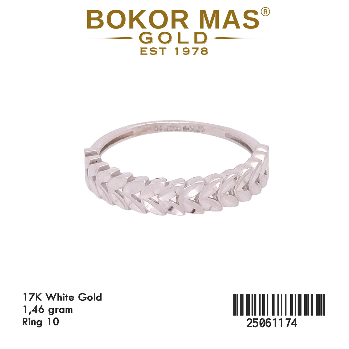 Cincin Variasi Daun - 25061174 - 17K