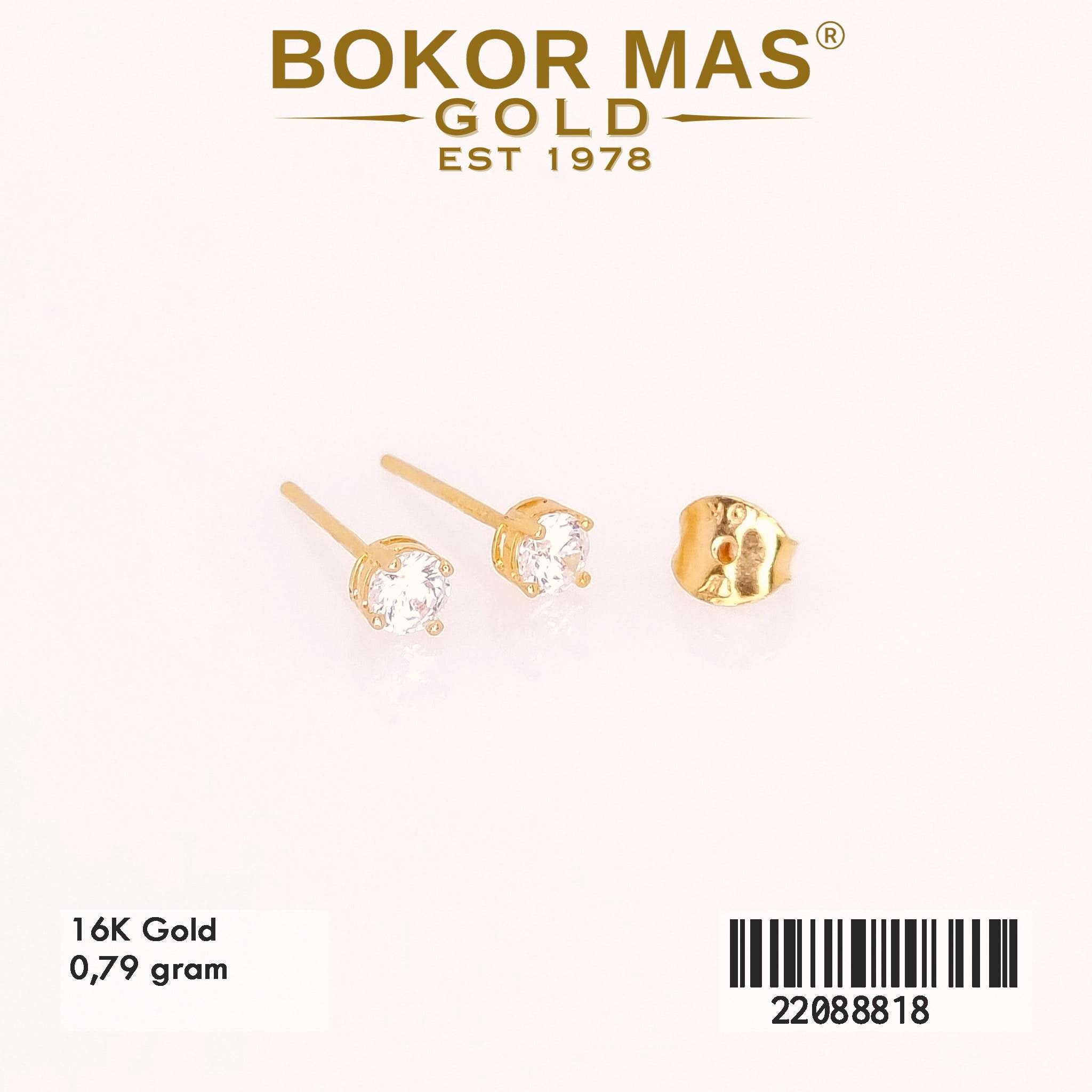 Giwang Tusukl Variasi Soliter - 22088818 - 16K