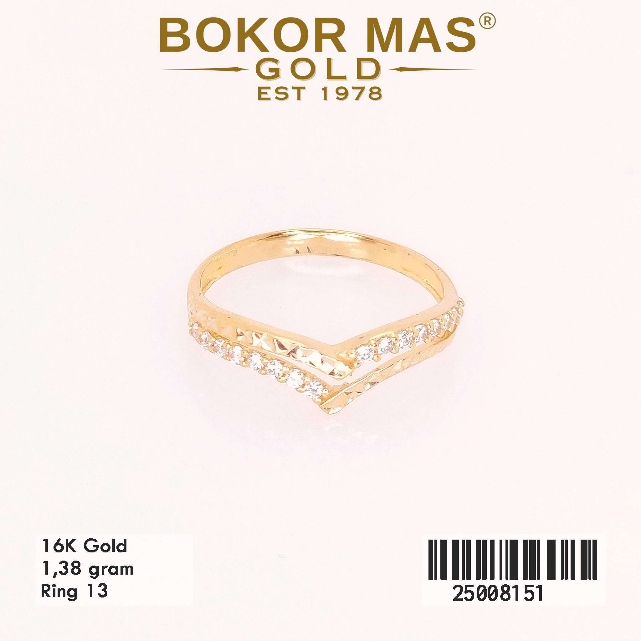 Cincin Variasi Aurel Dua Layer - 25008151 - 16K