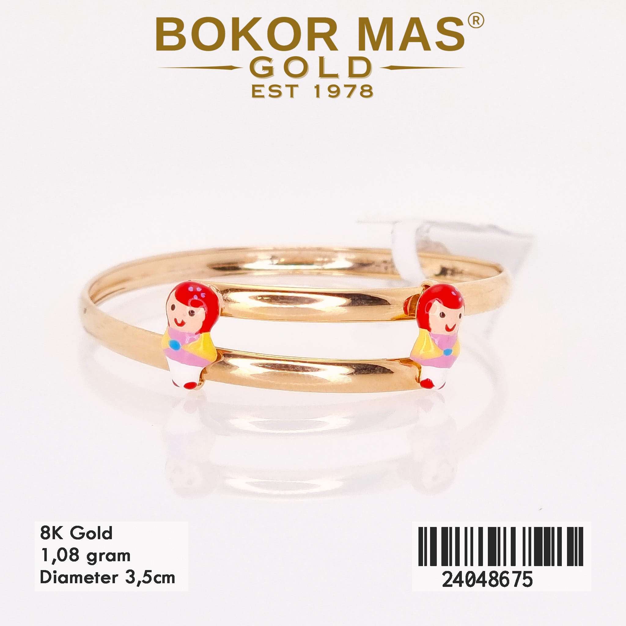 Gelang Kaku Anak Osrot Variasi Boneka - 24048675 - 8K
