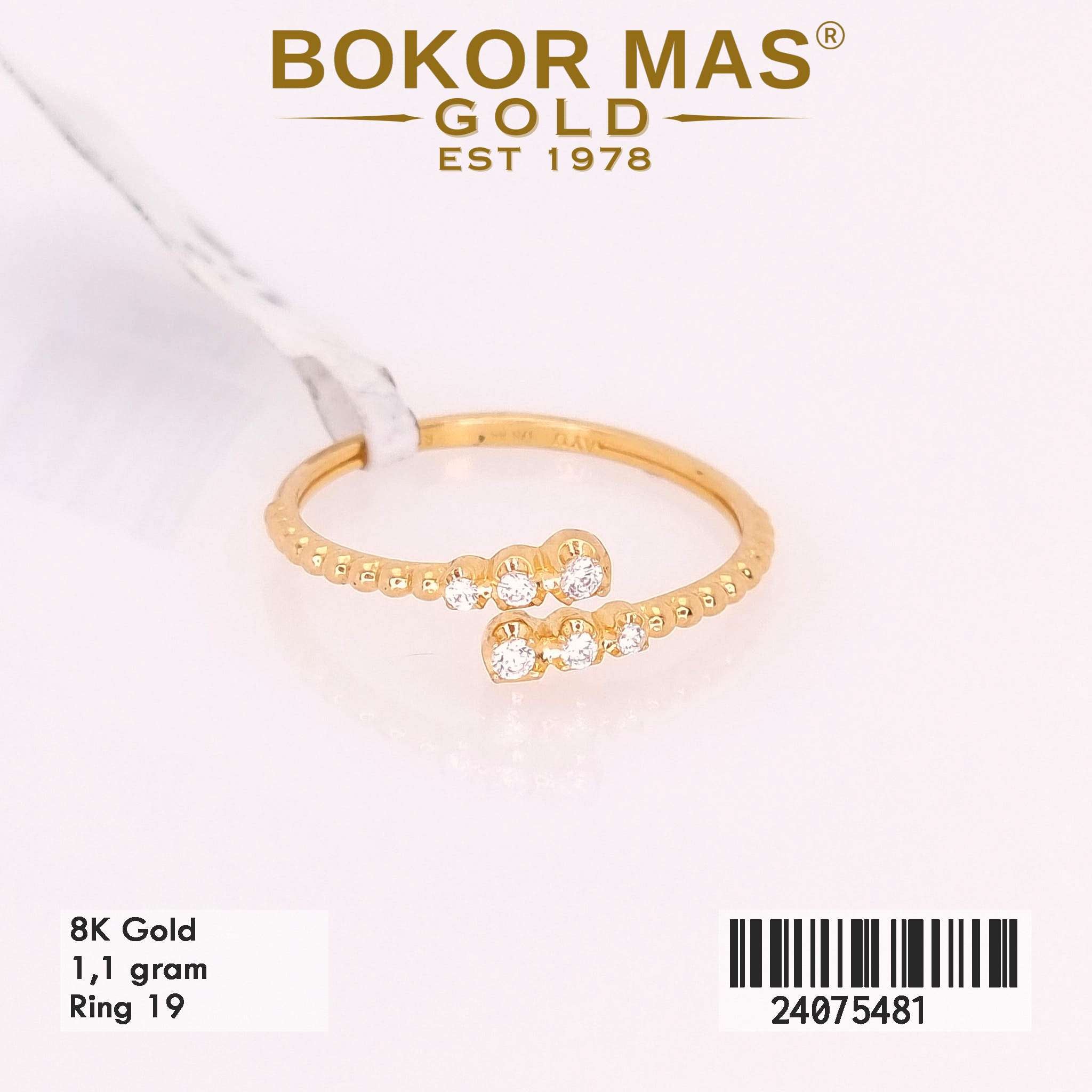 Cincin Variasi Permata - 24075481 - 8K