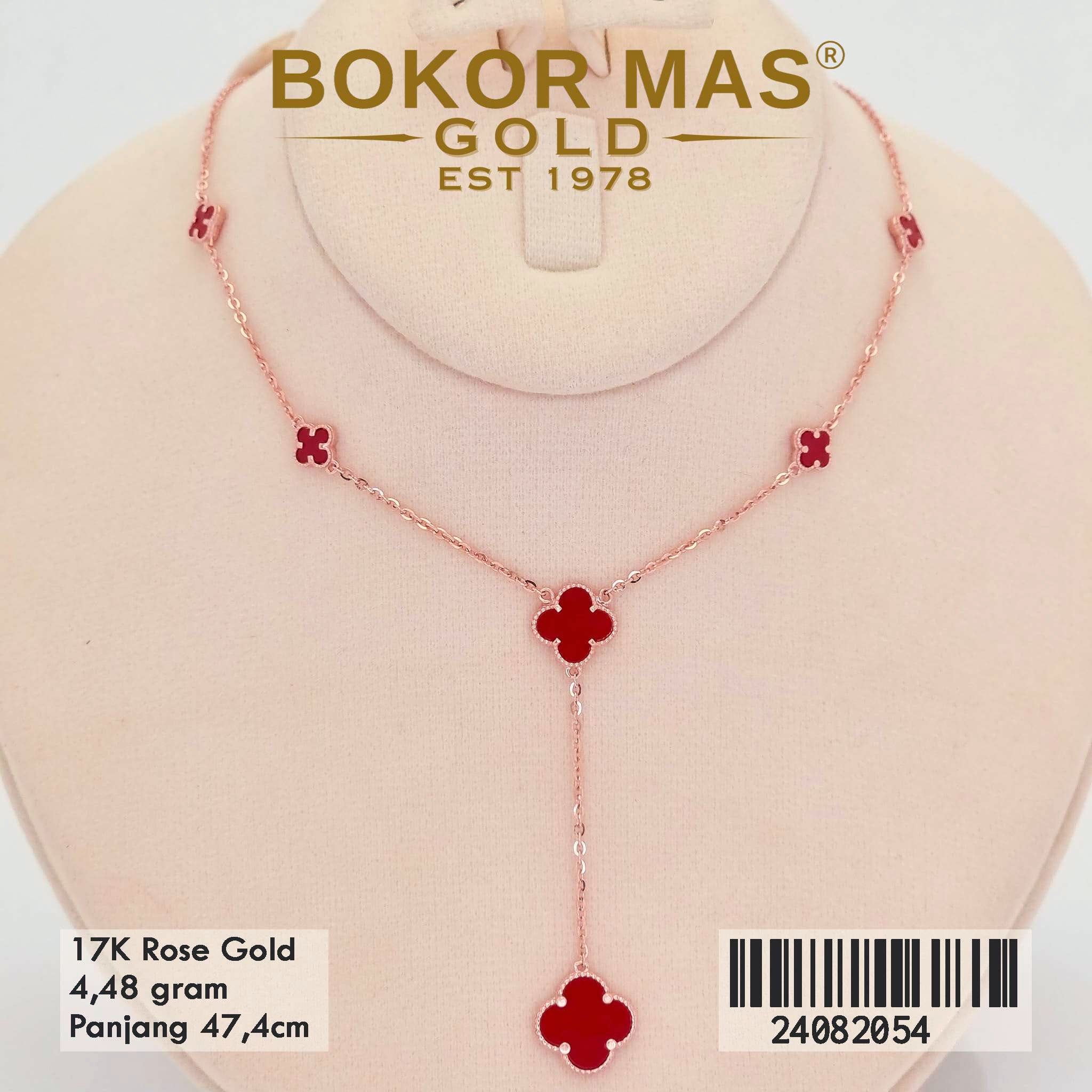 Kalung Clover Variasi Permata - 24082054 - 17K