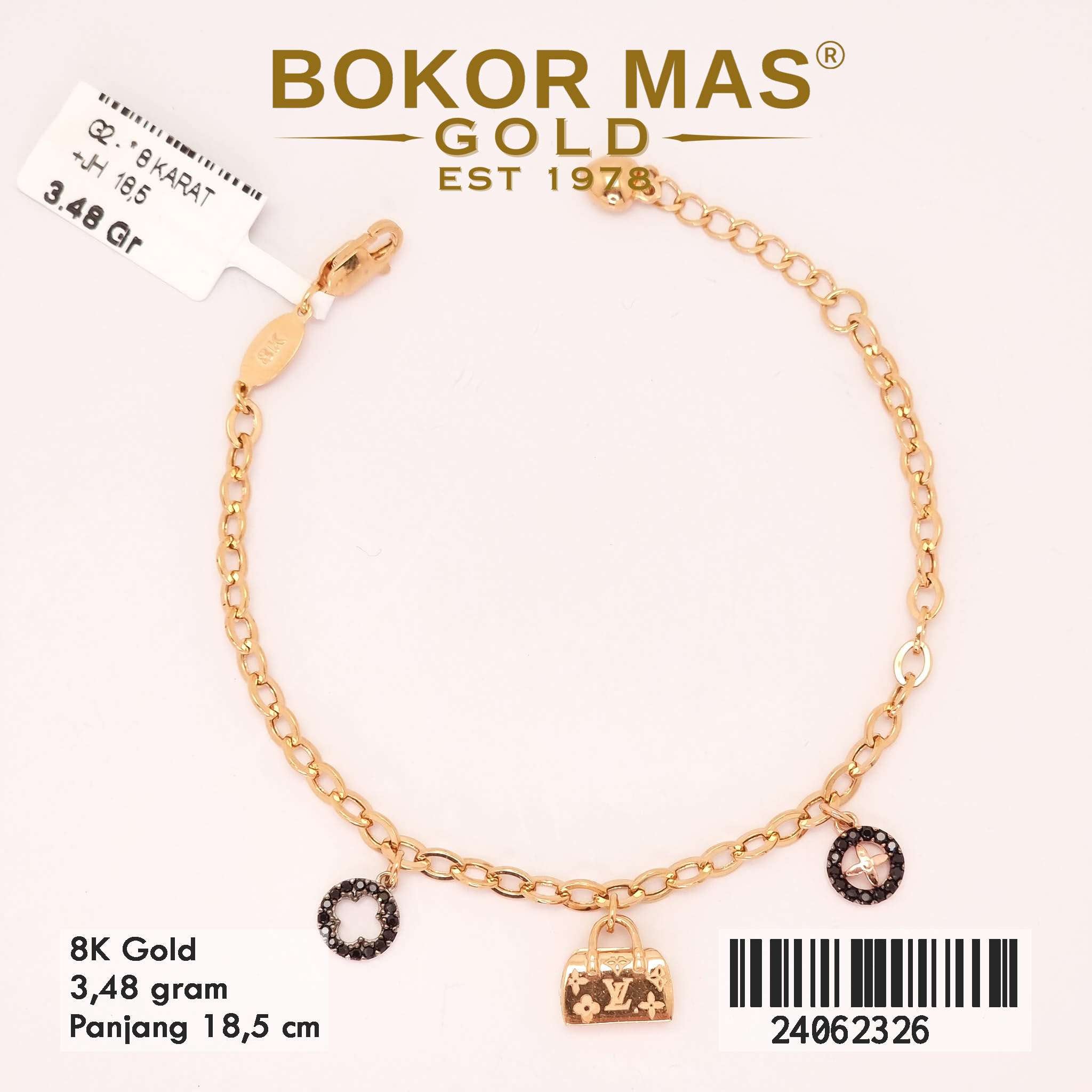 Gelang Tangan Rantai Hollotifani Mainan Tas - 24062326 - 8K