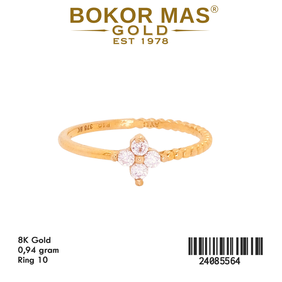 Cincin Bunga Permata - 24085564 - 8K