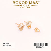 Giwang Emas Tusuk Mahkota - 22054875 - 8K