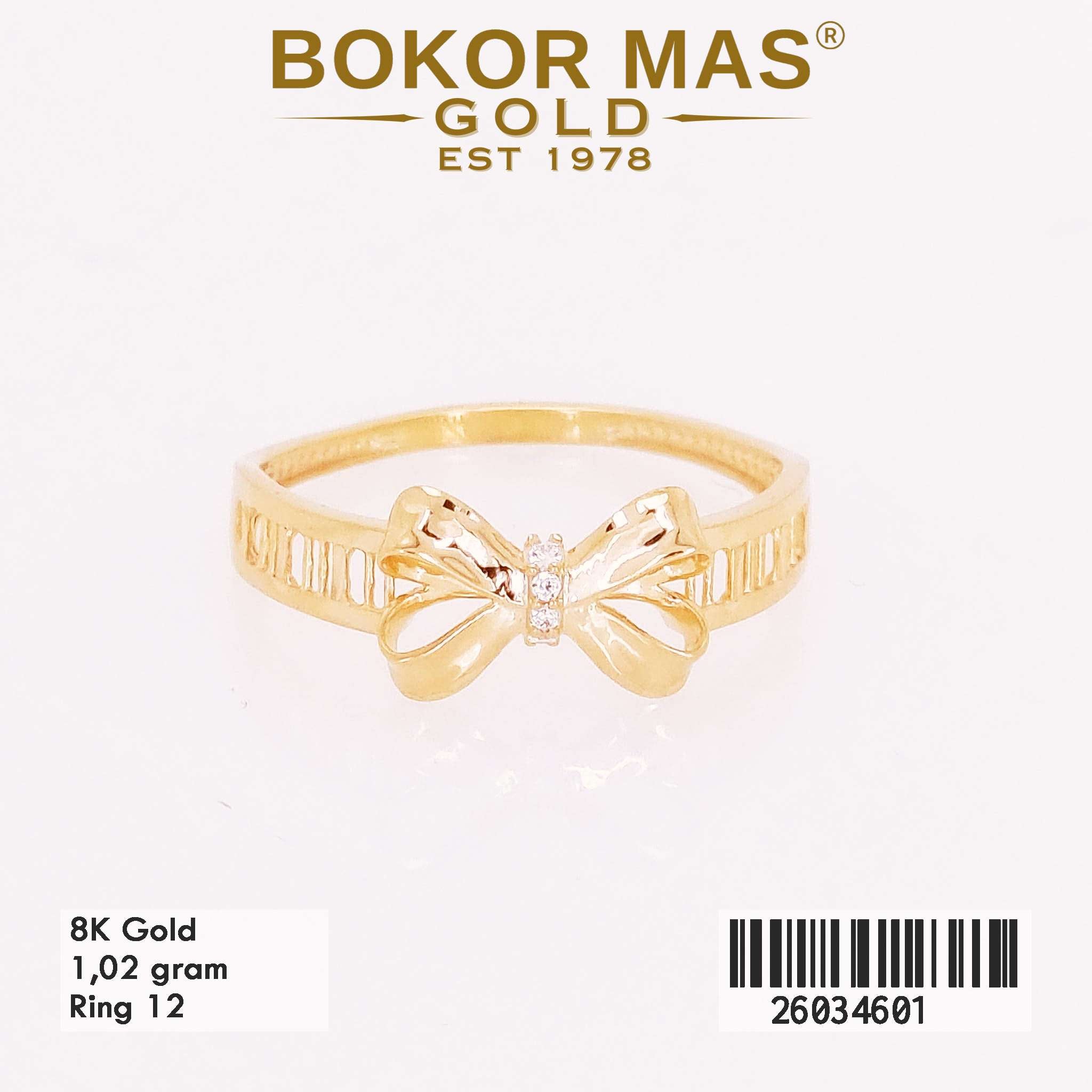  Cincin Variasi Permata Pita - 26034601 - 8K