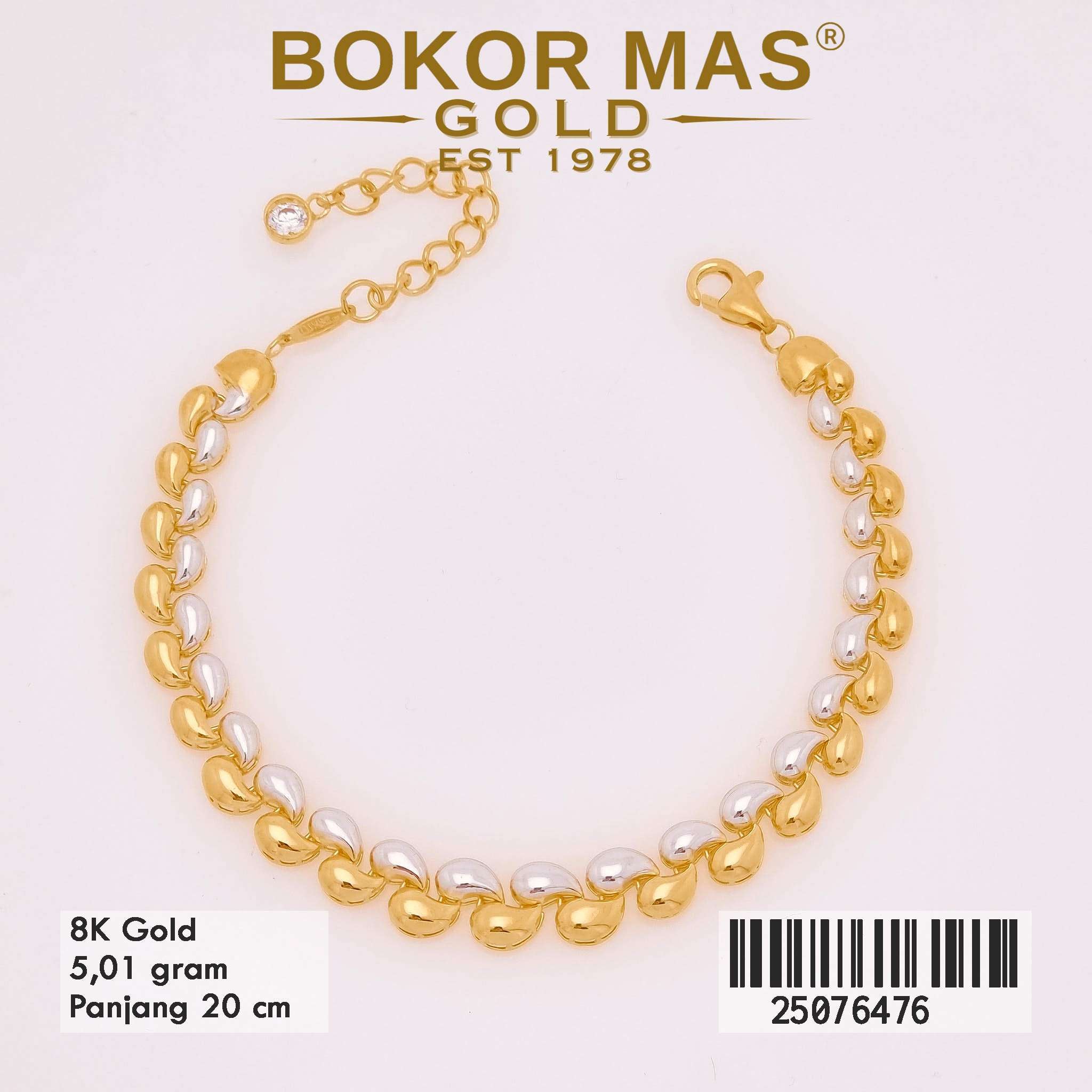 Gelang Rantai Btg - 25076476 - 8K