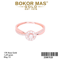 Cincin Variasi Permata Leora 17K - 25007628