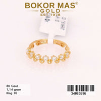 Cincin Emas Variasi Permata - 24085596 - 8K
