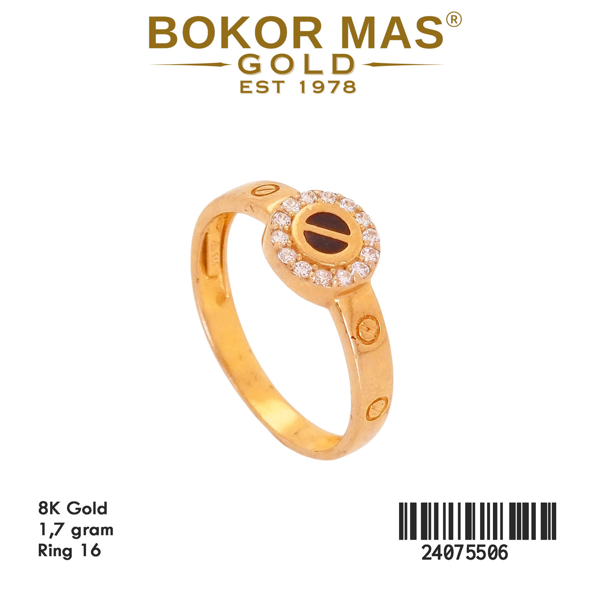 Cincin Model Permata - 24075506 - 8K