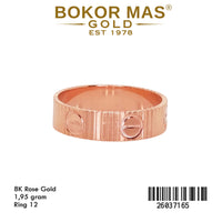 Cincin Model Rose CRT 26037165 - 8K