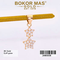 Liontin Emas  Variasi Bintang Susun - 24085698 - 8K