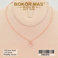 Kalung Emas  Variasi Permata - 24082042 - 17K