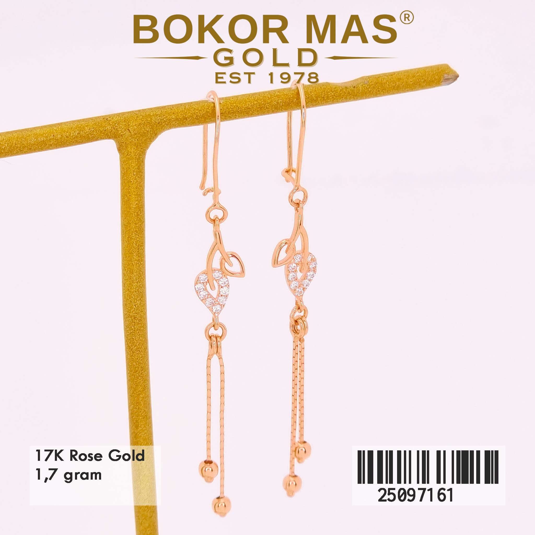  Anting Rose Variasi Daun  - 25097161 - 17K