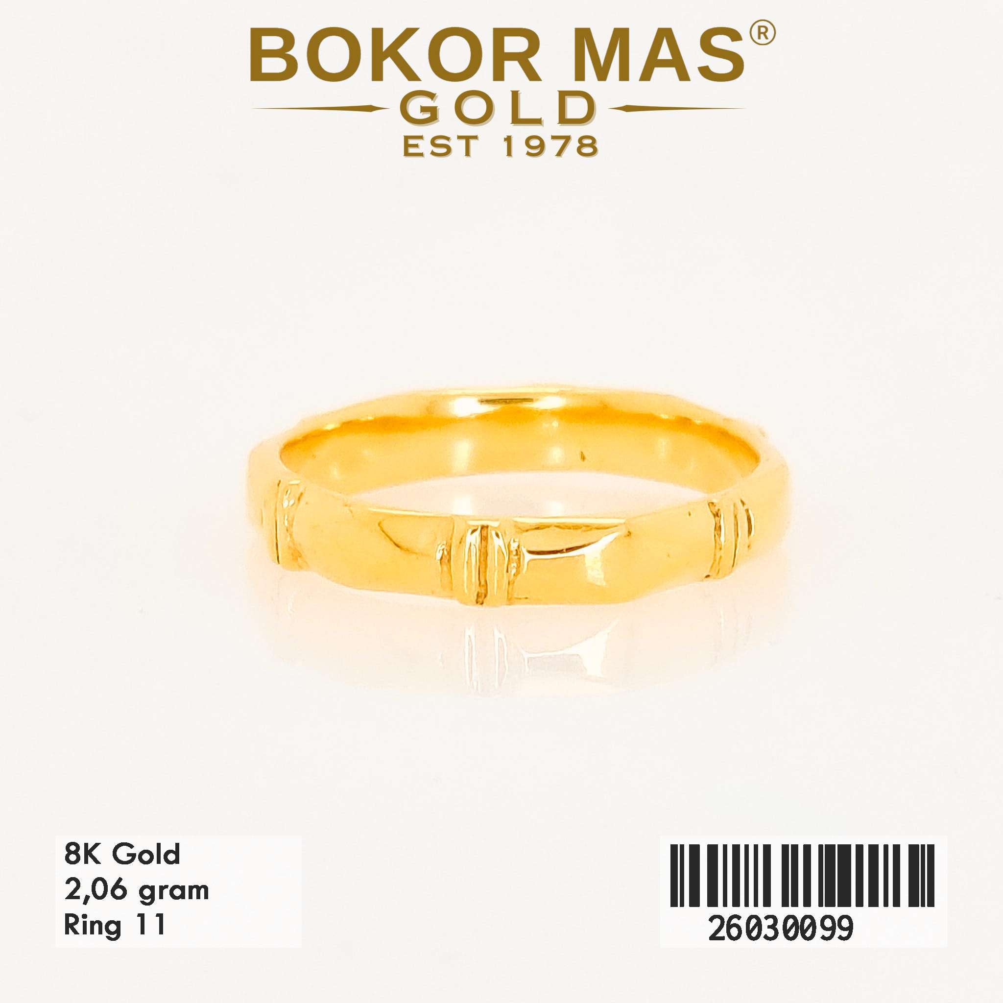  Cincin Variasi Tebu Kuning - 26030099 - 8K