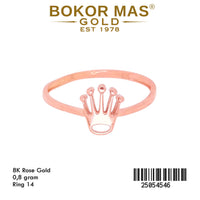 Cincin Variasi Mahkota - 25054546 - 8K