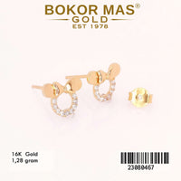 Giwang  Emas Tusuk Variasi Permata - 23080467 - 16K