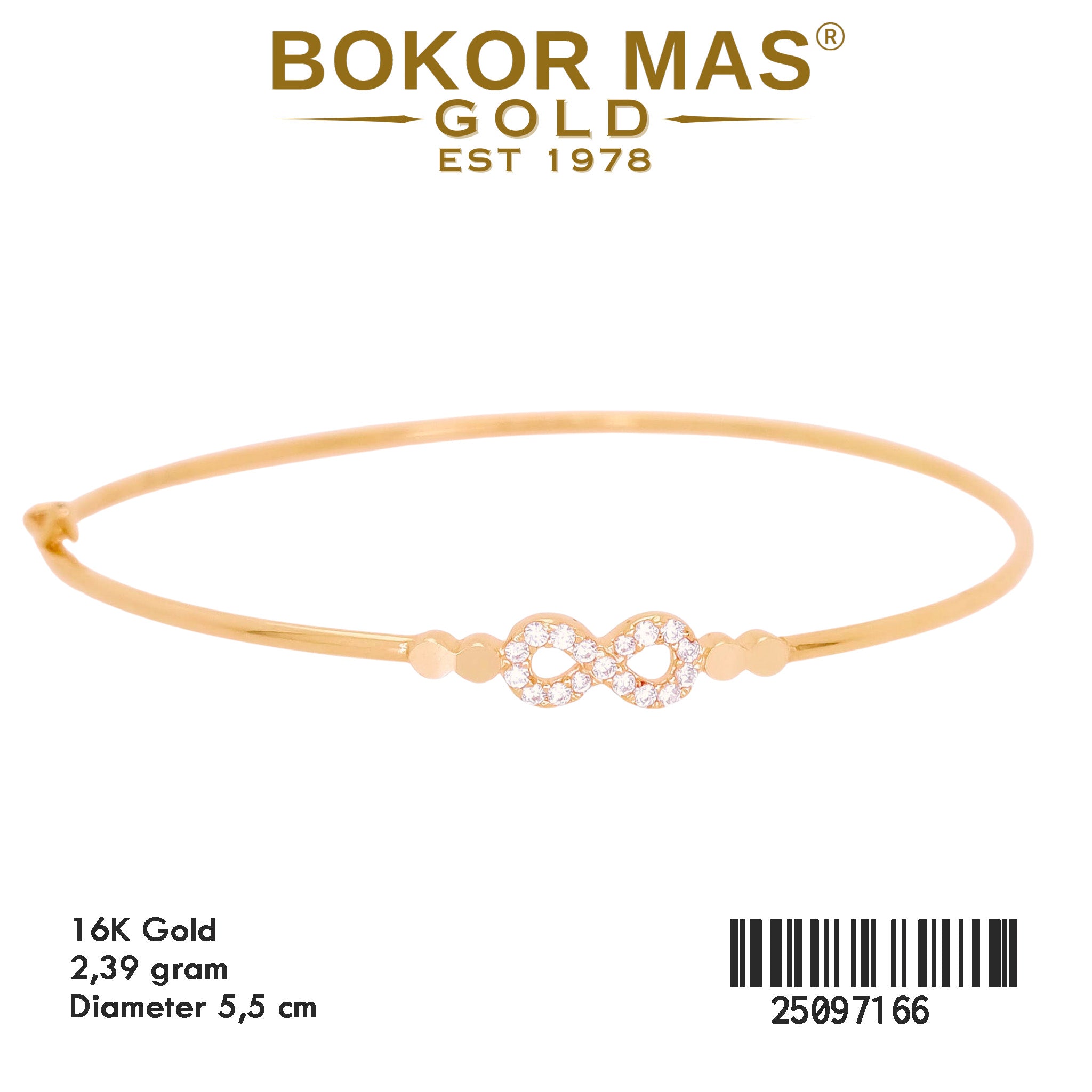 Gelang Kaku Variasi Invinite - 25097166 - 16K