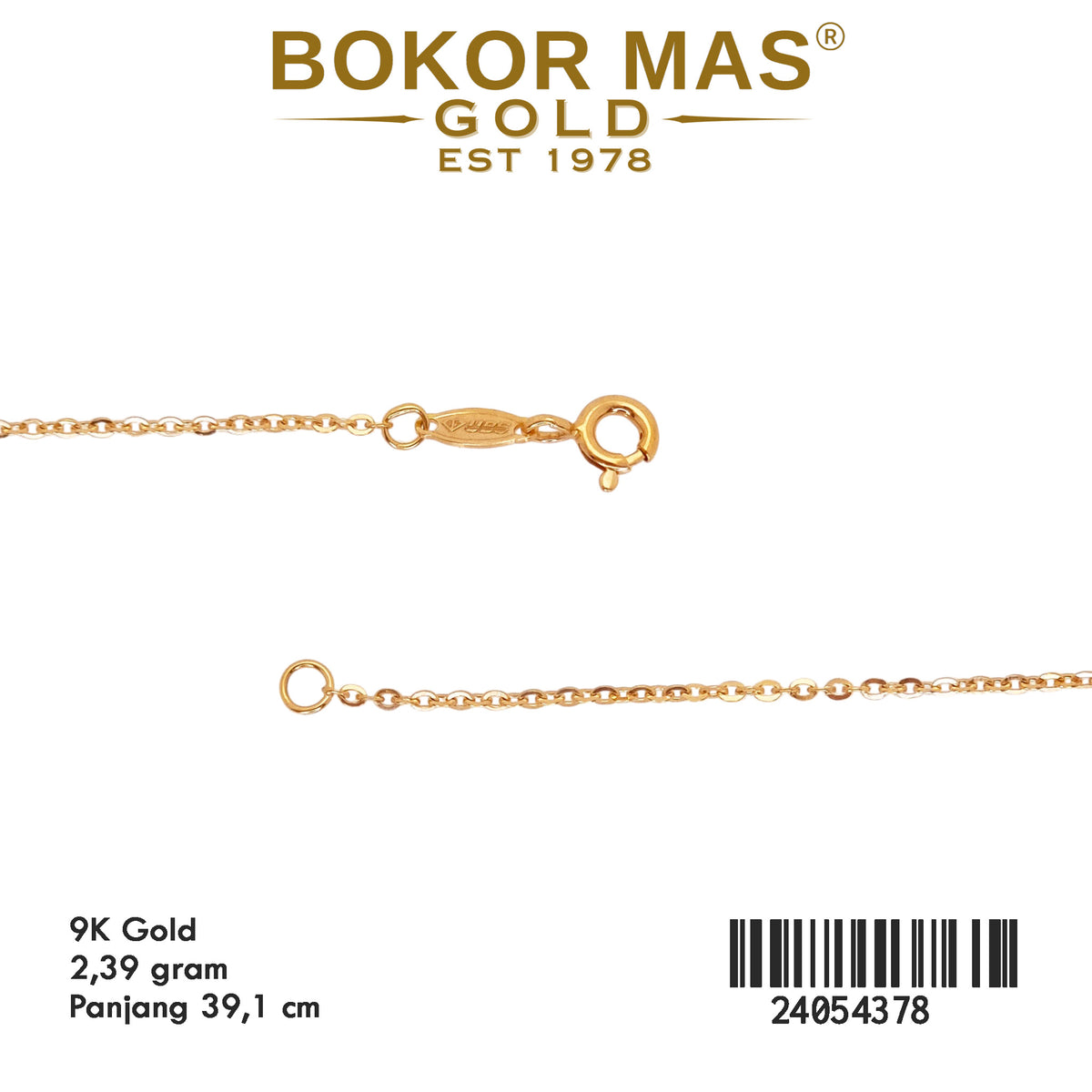 Kalung Anak Aurel Variasi Permata Putih - 24054378 - 9K