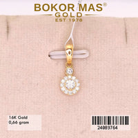 Liontin  Emas Variasi Permata - 24089764 - 16K