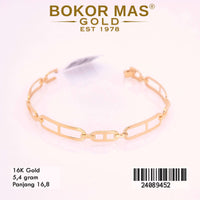 Gelang Emas  Variasi Rolex - 24089452 - 16K